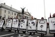 Ógra activists carry portratits of 1916 Leaders Ógra activists carry portratits of 1916 Leaders