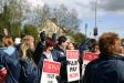 Classroom workers strike Classroom workers strike