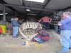 An currach leath críochnaithe An currach leath críochnaithe