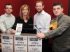 (SIPTU activists Martin O'Rourke, Teri Cregan, Niall McNally and Barry McColgan who were speakers at the Community meeting) (SIPTU activists Martin O'Rourke, Teri Cregan, Niall McNally and Barry McColgan who were speakers at the Community meeting)