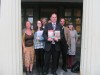 Gerry Bourke & Liam Heffernan with family & friends outside Castlebar courthouse on Friday Gerry Bourke & Liam Heffernan with family & friends outside Castlebar courthouse on Friday