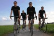 (Left to right) Ronan Sheehan, John Maher, Eoghan Quinn, Gearóid Ó Cuinn. P2P team cycling in  South Park, Claddagh, Galway.  (Left to right) Ronan Sheehan, John Maher, Eoghan Quinn, Gearóid Ó Cuinn. P2P team cycling in  South Park, Claddagh, Galway.