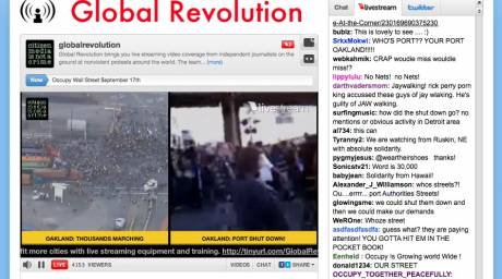 thousands watch #oakland on the live stream