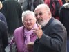 David Norris spots me and warns his friend David Norris spots me and warns his friend