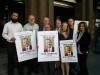L-R: Muhummad Ali (Pakistan), Dr. Mudufar Al Twash (Iraq), Robert Ballagh (Artist), Sr Nouri Al Kaziz (Iraq), Roger Cole (PANA), Freda Hughes (IPSC), Richard Boyd Barrett (IAWM) & Claudia Saba (IAWM) L-R: Muhummad Ali (Pakistan), Dr. Mudufar Al Twash (Iraq), Robert Ballagh (Artist), Sr Nouri Al Kaziz (Iraq), Roger Cole (PANA), Freda Hughes (IPSC), Richard Boyd Barrett (IAWM) & Claudia Saba (IAWM)